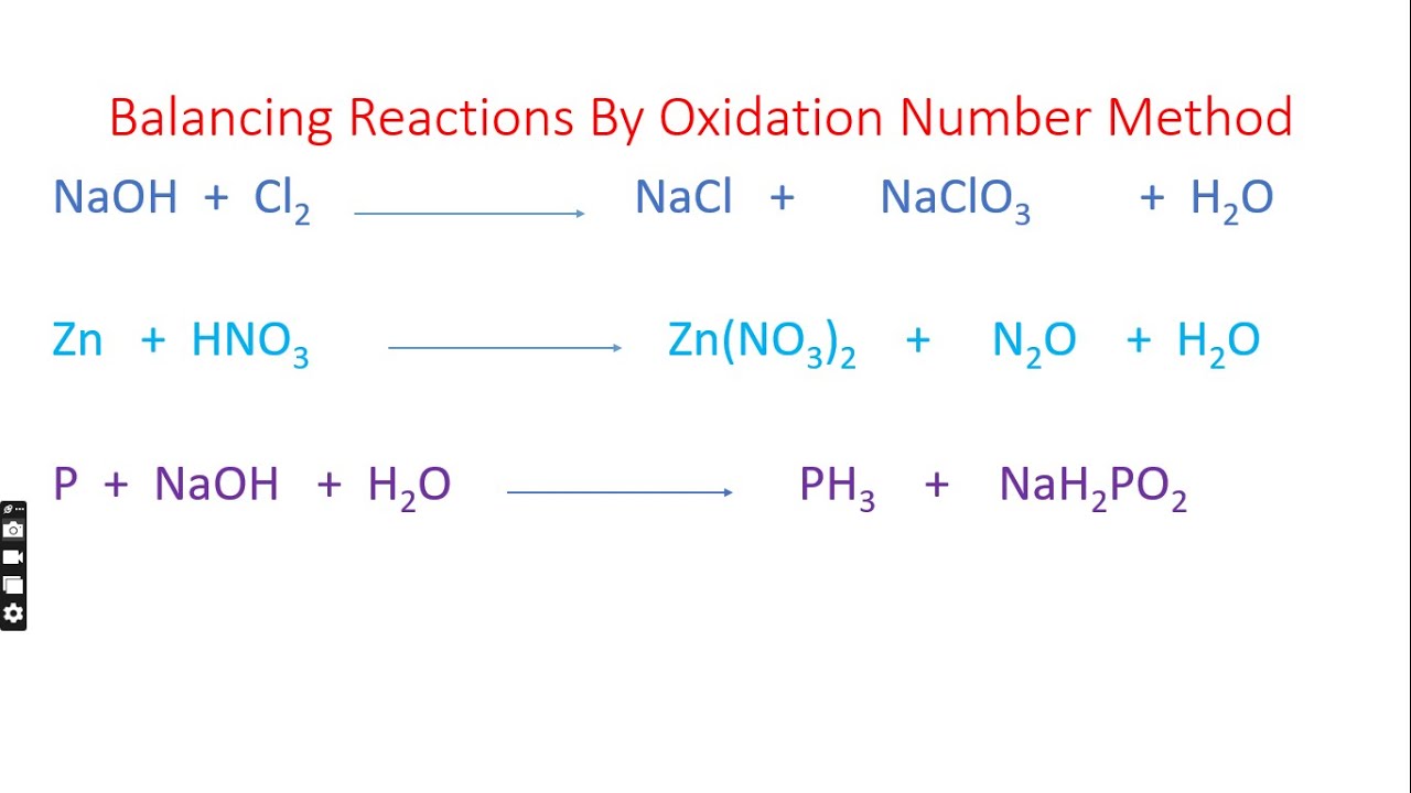 Balance The Reaction By Oxidation Number Method Part 3 NEB Class 11 And CTEVT First Year