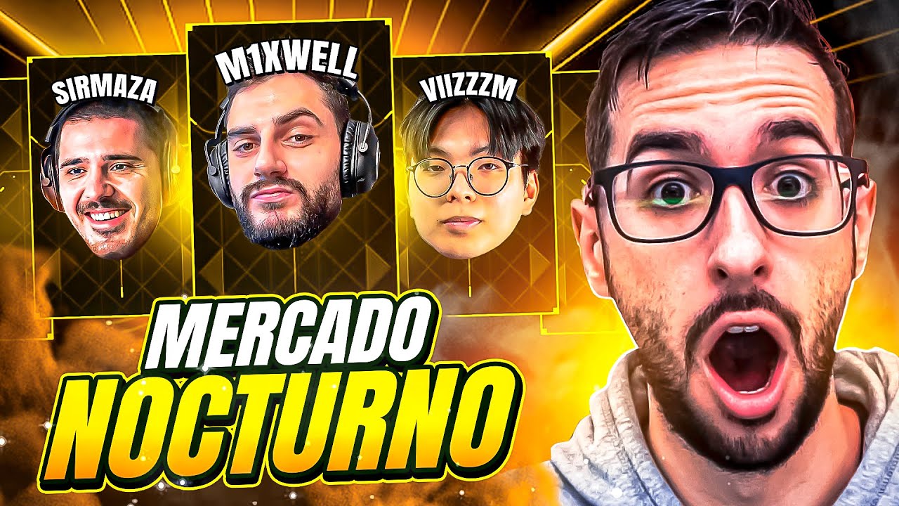 ¡ABRIENDO LOS MERCADOS NOCTURNOS DE STREAMERS!
