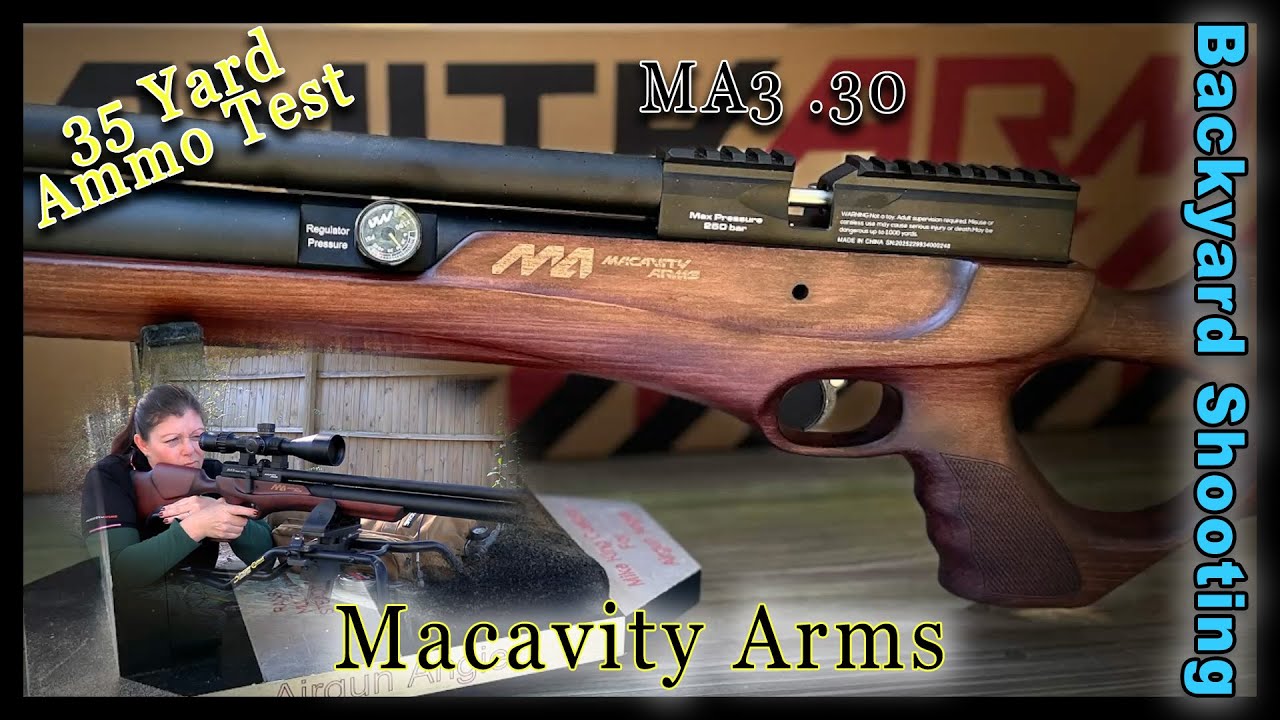 MACAVITY ARMS MA3.30 — Тест боеприпасов — @MacavityArms