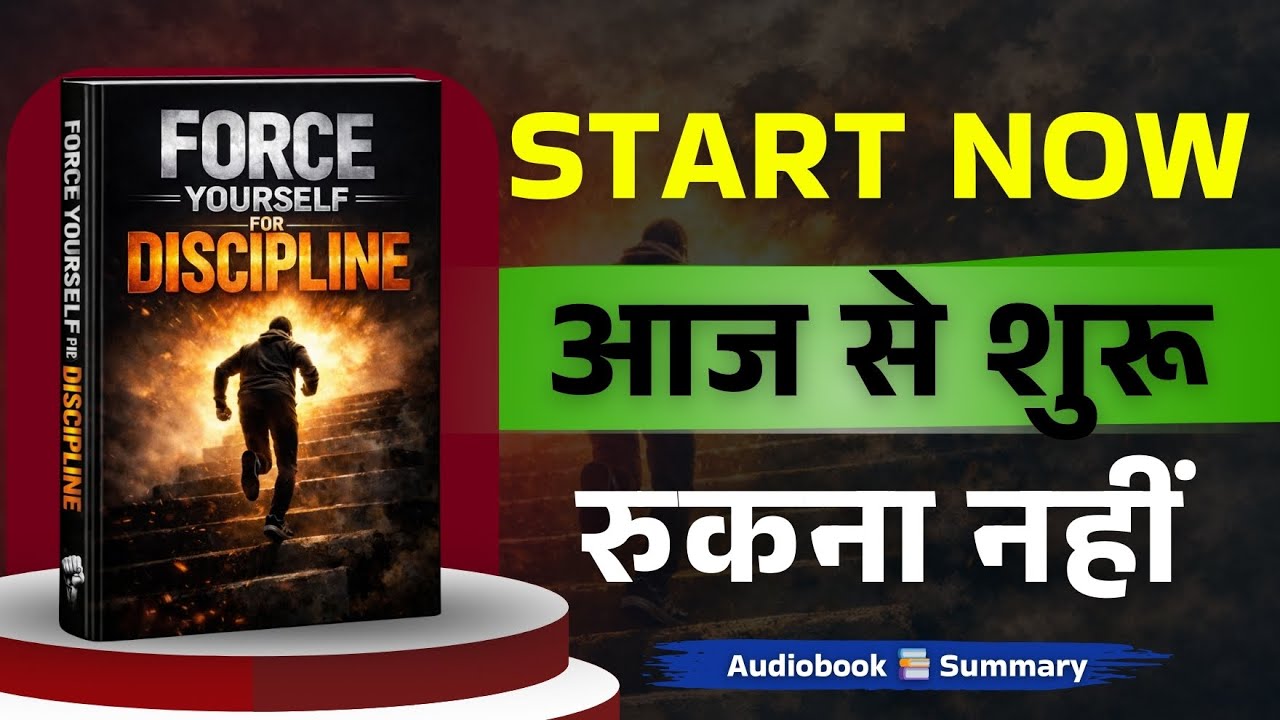 Force Yourself | आज से शुरू करो | Discipline Your Mind | Audiobook Summary Hindi | Unique Audiobook