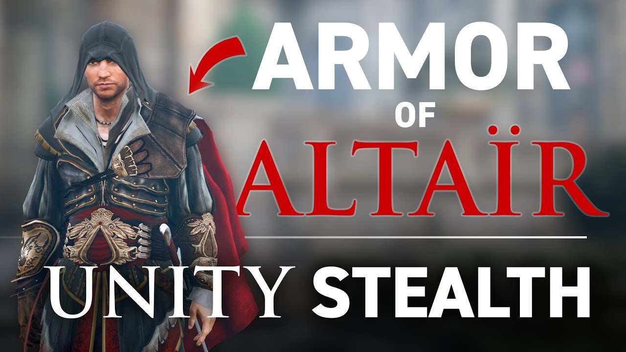 Armor of Altaïr Will Make You Better at Stealth