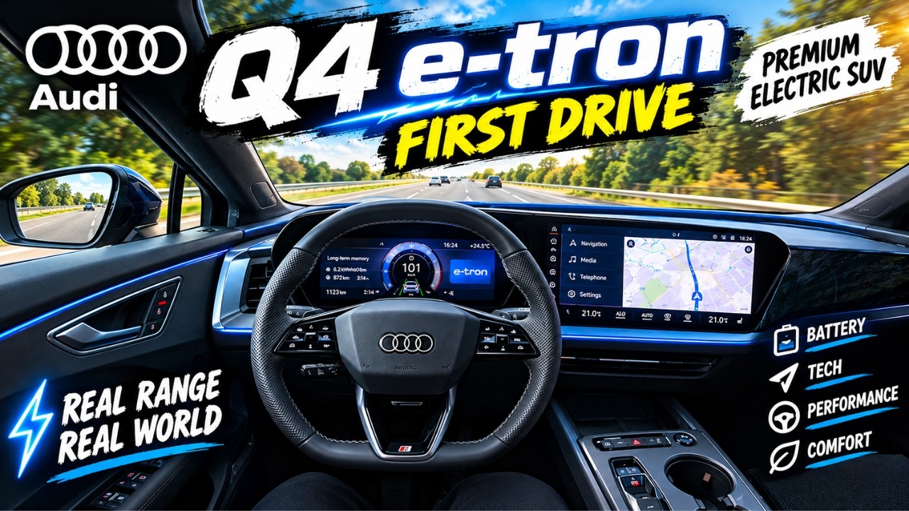 POV: Real-World Highway Range & Silence Test #Audi #AudiQ4etron #povtestdrive