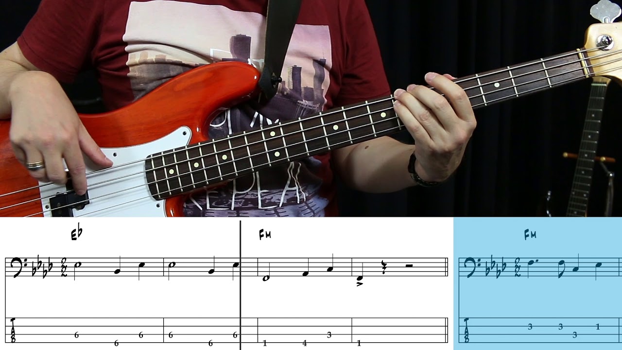 Mon Laferte y Juanes - Amárrame (Bass cover with tabs)