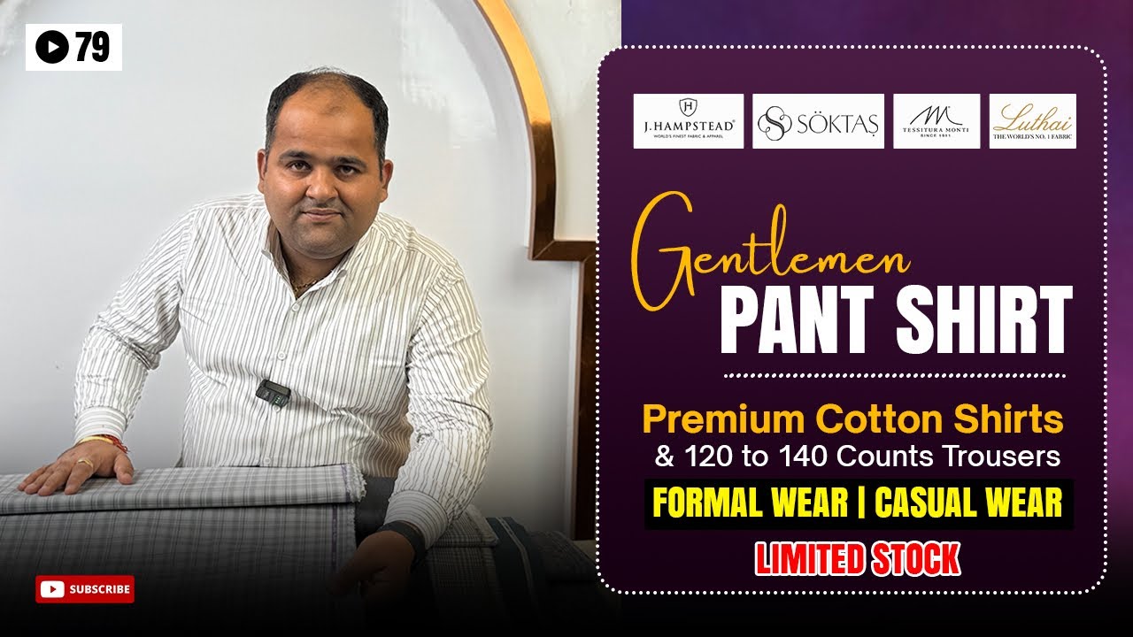 Top 6 Luxury Formal Pant Shirt Combination for Men | Premium Pant & Shirt Collection for Office Wear