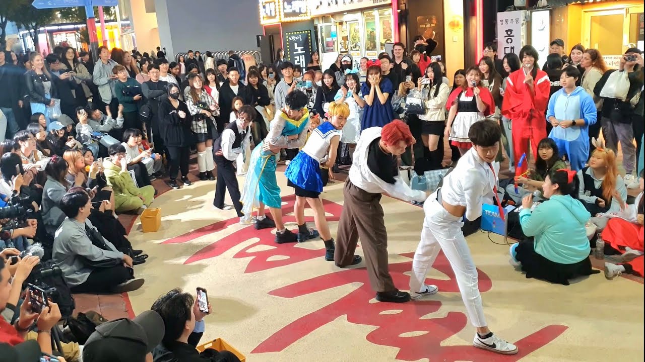 [STREET ARTIST] BLAST. HALLOWEEN HONGDAE BUSKING. 241027.