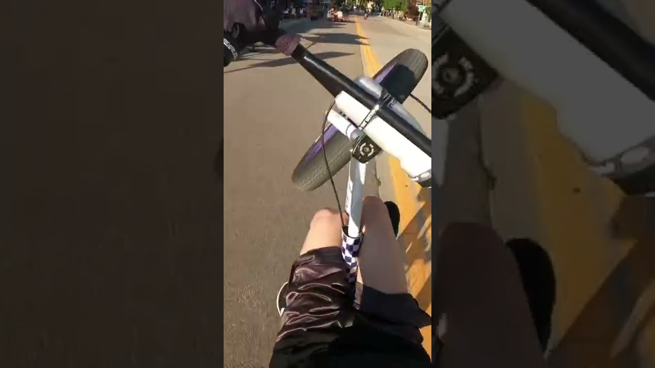 Hand drag on a SE FAT RIPPER!?!?!? [#boulderbikelife]