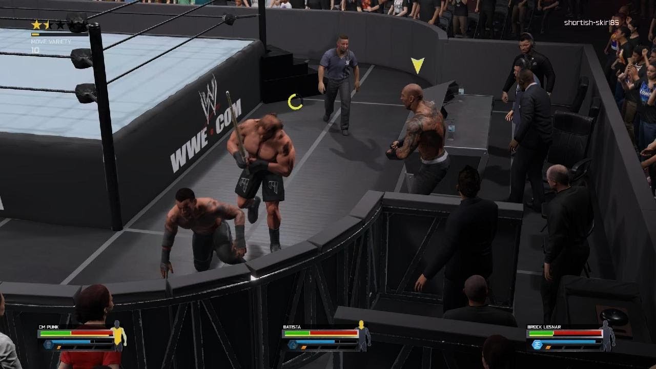 WWE 2K26 TRIPLE TREAT MATCH