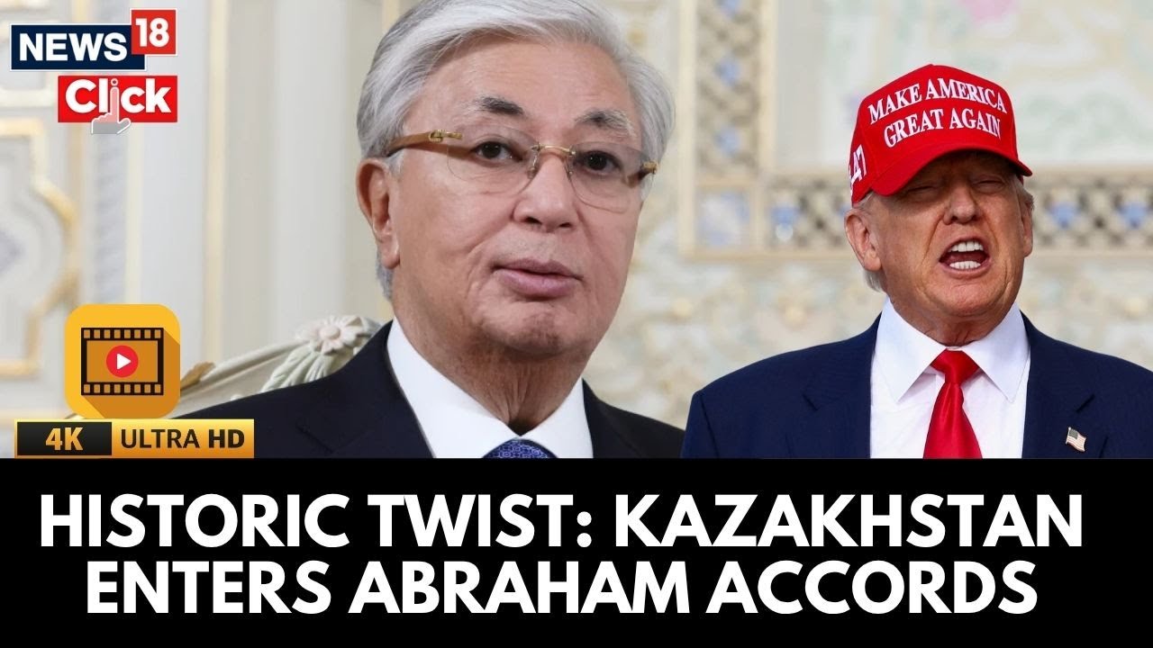 Kazakhstan Will Join Abraham Accords With Israel In Symbolic Move To Boost Trump Initiative 4K N18G