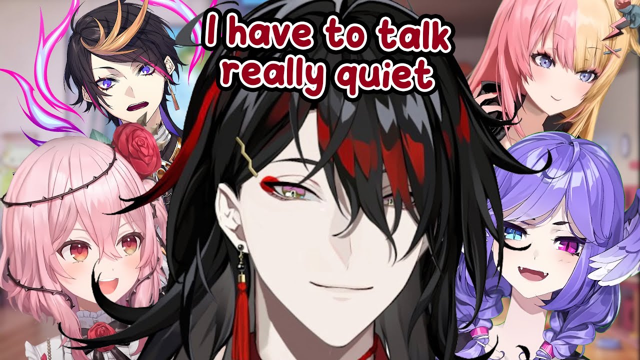 Vox struggled at the con because there were many Niji cosplayers around him | NIJISANJI EN Clips
