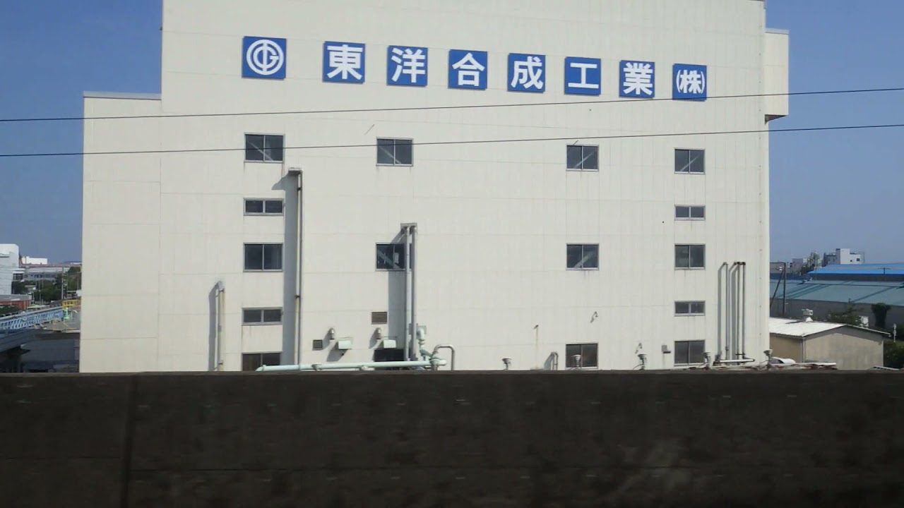 西船橋～市川塩浜駅、武蔵野線、進行方向左側車窓から/
