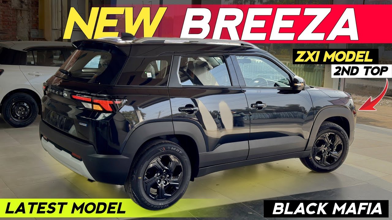 Maruti Suzuki New✅️ Brezza | Maruti Brezza Black Colour | Brezza Zxi Model | Brezza Zxi Black Colour