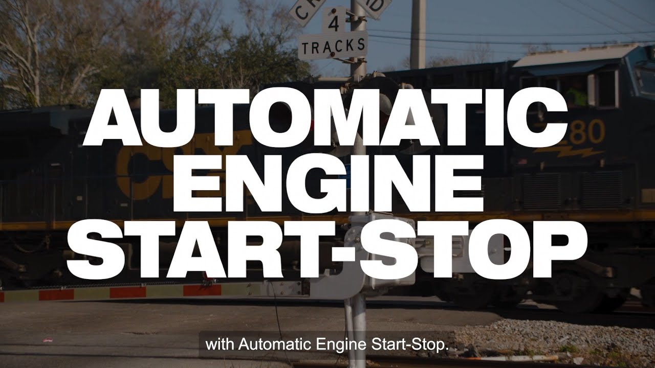 How CSX’s Automatic Engine Start-Stop System Drives Innovation & Sustainability