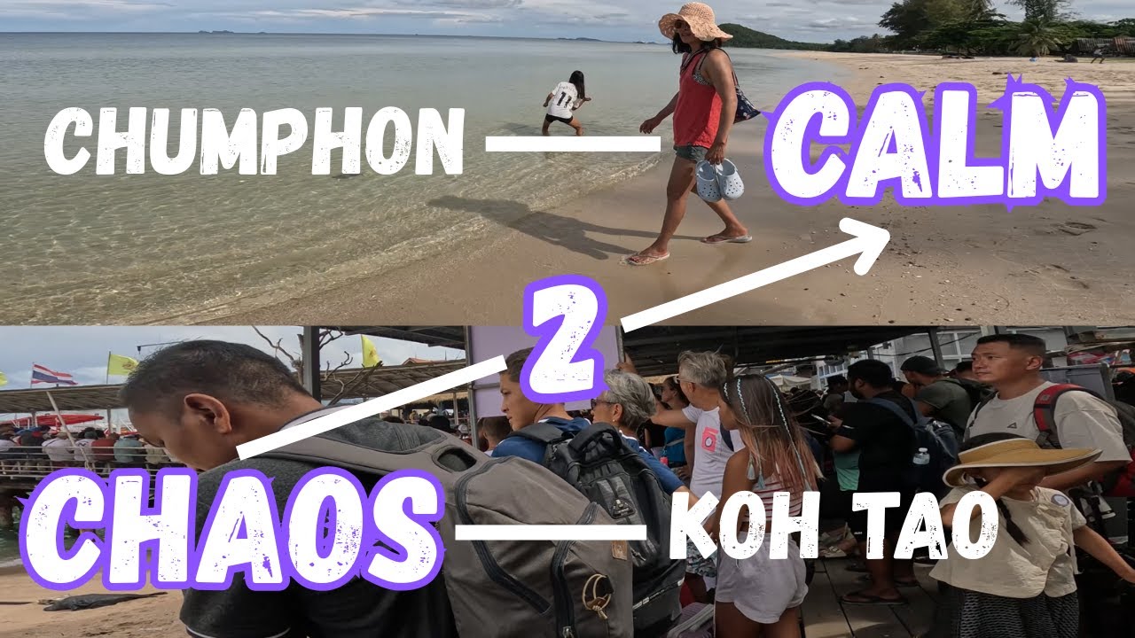 Nana Beach Resort From Koh Tao Thung Wua Laen Beach Chumphon