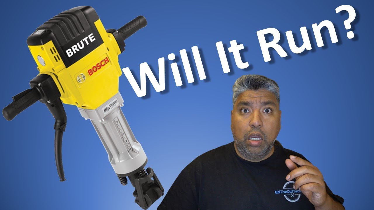 Will it Run - Bosch Brute Jackhammer Repair?