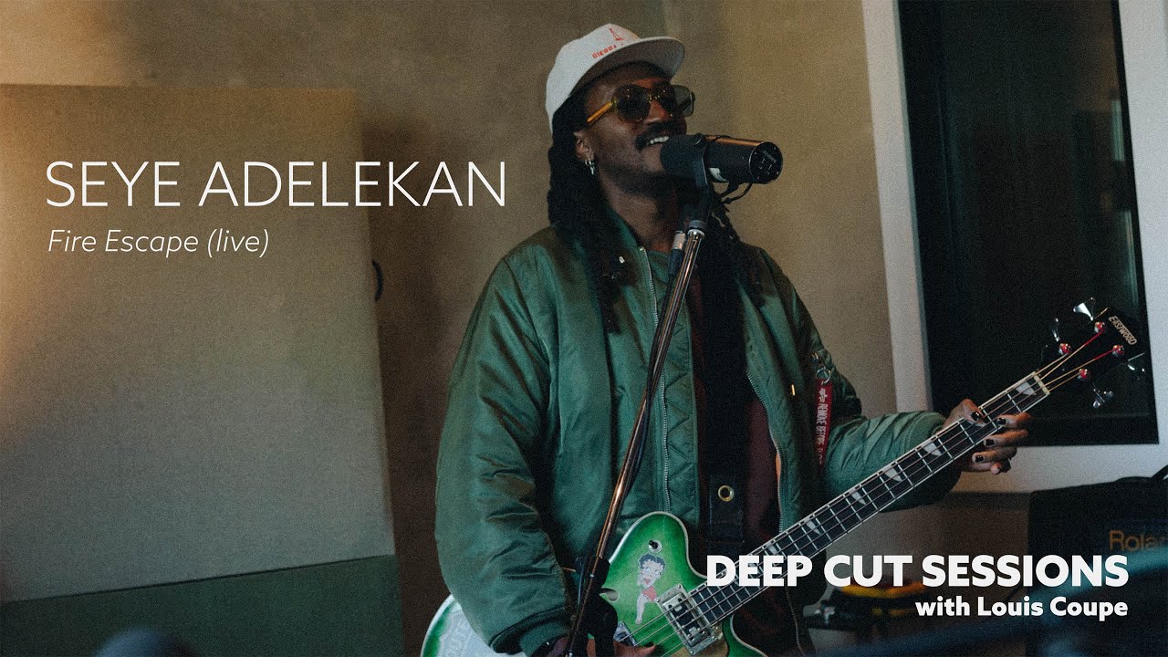 'Fire Escape' - Seye Adelekan & Louis Coupe (live) || Deep Cut Sessions