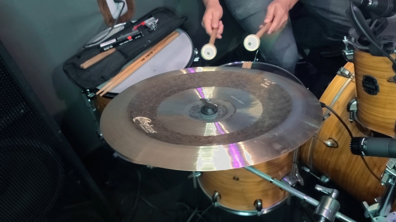 Drums Recording - Bosphorus China Antique 18in