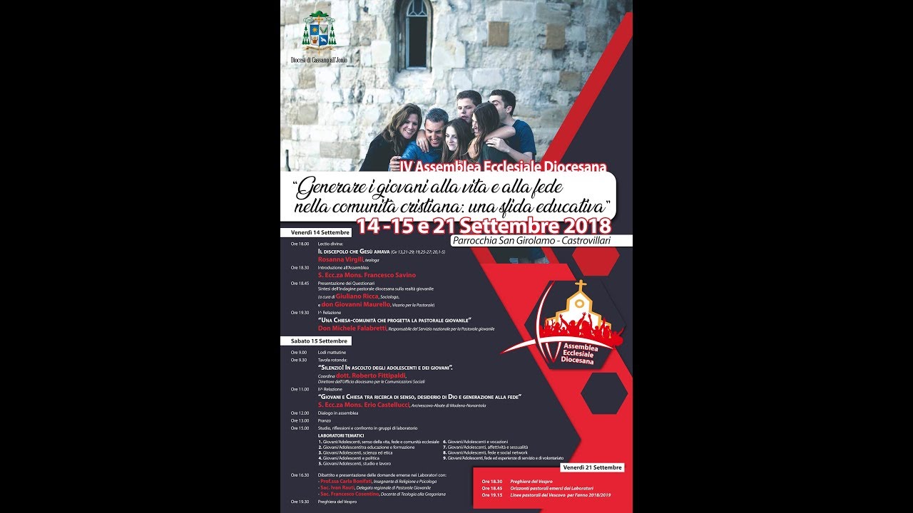 Quarta assemblea ecclesiale diocesana