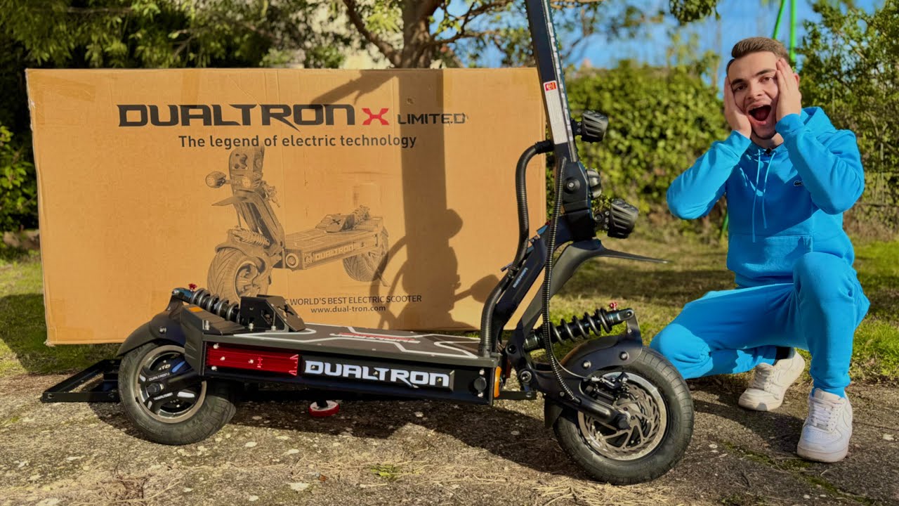 D&eacute;ballage Dualtron X Limited : La plus puissante des Dualtron ! - [13500W - 84V 60ah] - UNBOXING