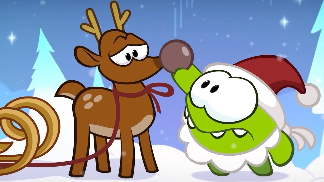 Om Nom 💚 Almost Slept Through 🎄 Christmas 🎁 What Happens Next? Cut the Rope 📺 Cartoons for Kids