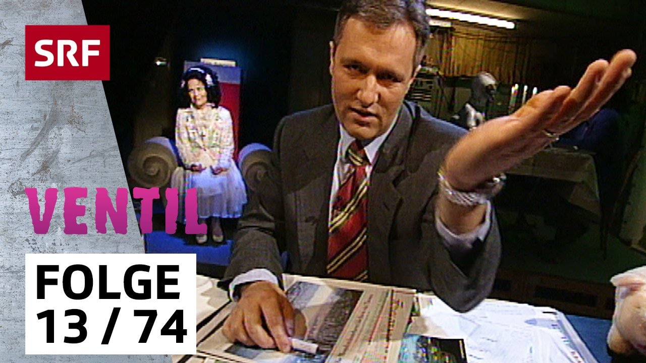 Frank Baumann: VENTIL 13/74 mit Uriella & Erich von Däniken | 20 JAHRE VENTIL R.I.P. | Comedy | SRF