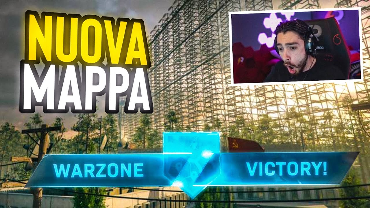 REACTION alla NUOVA MAPPA di WARZONE e PRIMA VITTORIA!