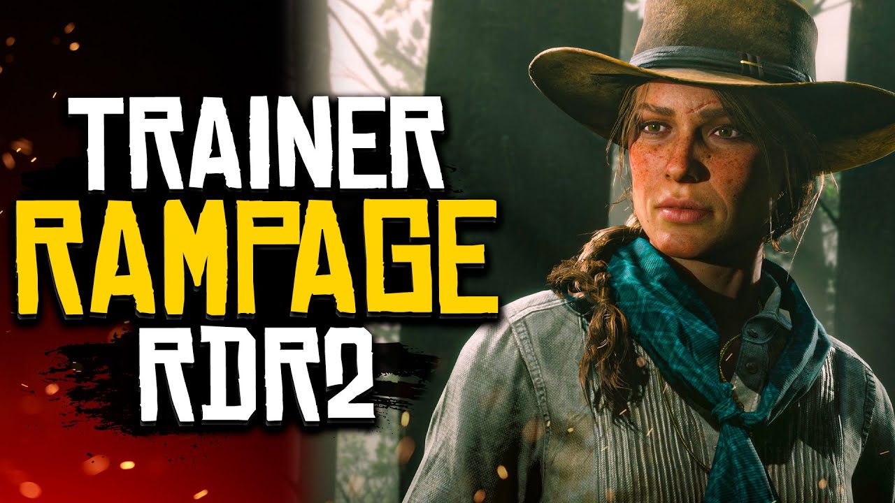 Trainer Rampage em PT-BR no Red Dead Redemption 2 - build 1491.18