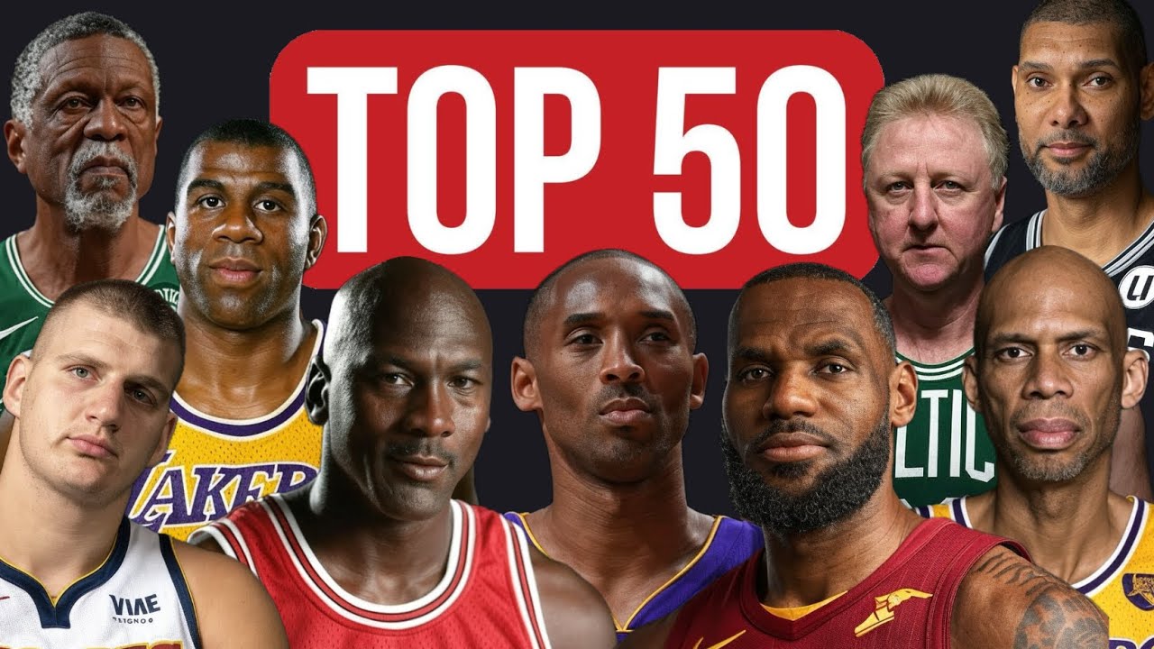 TOP 50 NBA PLAYERS OF ALL-TIME