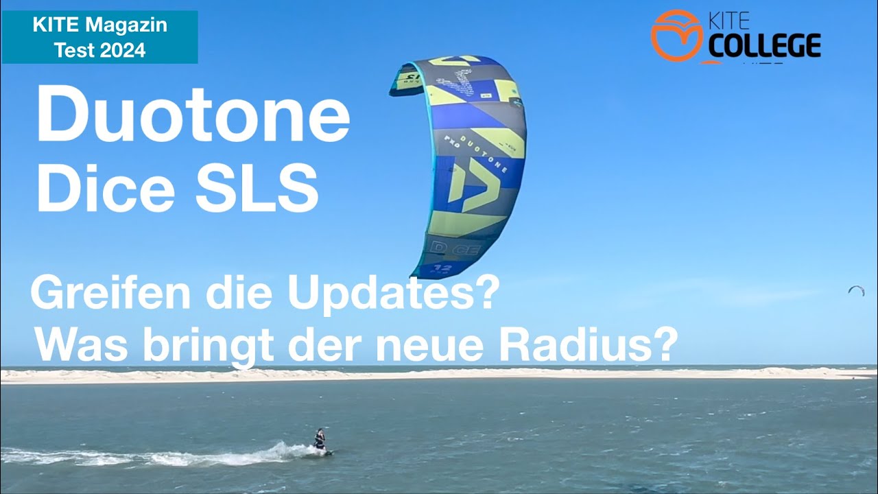 Kitecollege Kite Magazin Test Duotone Dice SLS 12 qm
