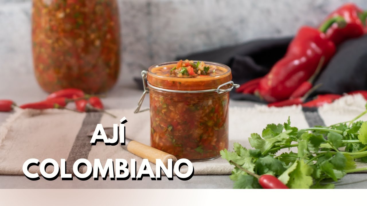 Receta de Ají Colombiano para empanadas | Encurtido Colombiano