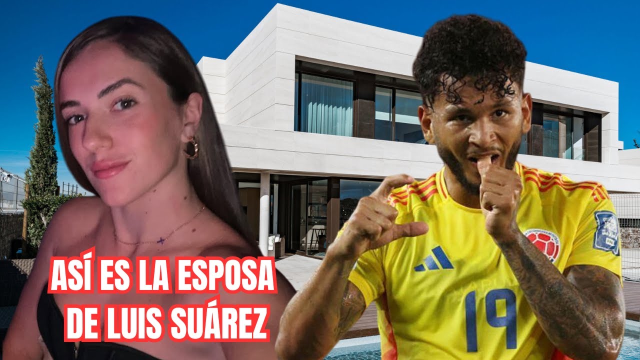 Así Es La ESPOSA De LUIS JAVIER SUÁREZ El Jugador 🇨🇴 COLOMBIANO Del SPORTING CLUB DE PORTUGAL