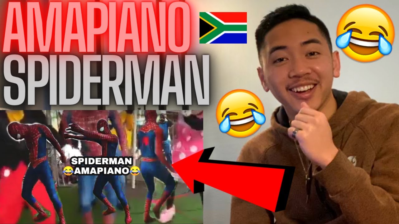 South African Spiderman Dancing To Amapiano?! 🇿🇦😂🔥 AMERICAN REACTION!
