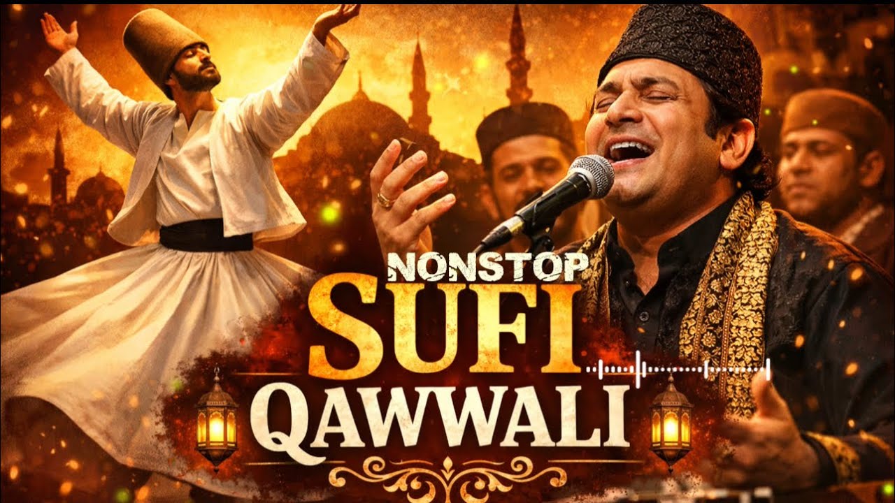 Nonstop Sufi Qawwali 🌙 Songs That Make You Cry & Feel Allah
