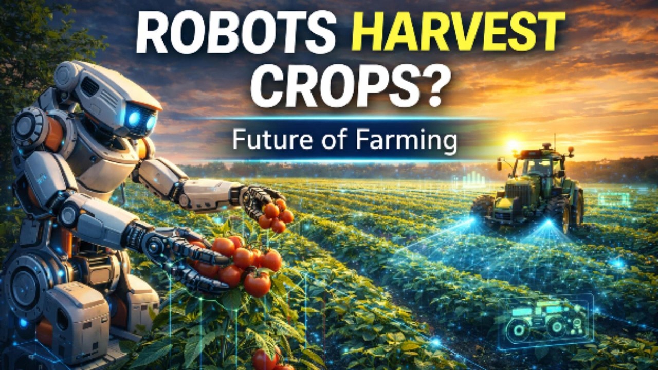 Agri Tech The Future of Harvesting Robots and Farm Labor