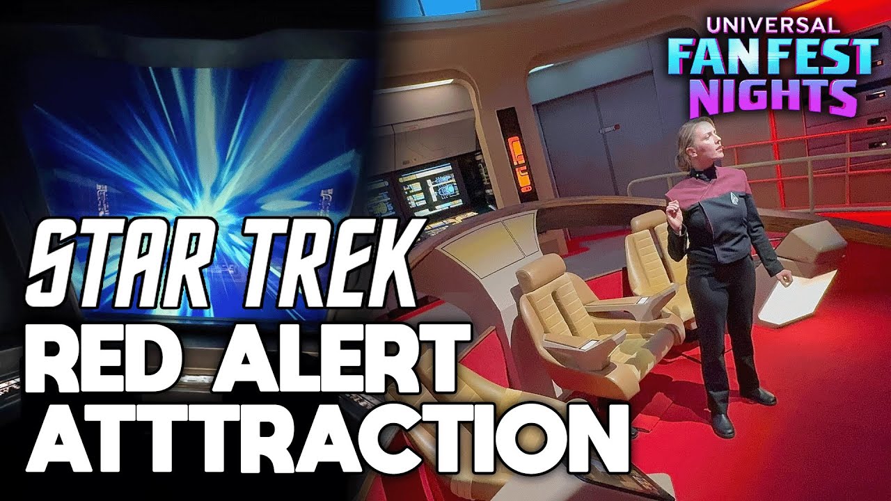 NEW Star Trek: Red Alert Attraction - Universal Fan Fest Nights 2025