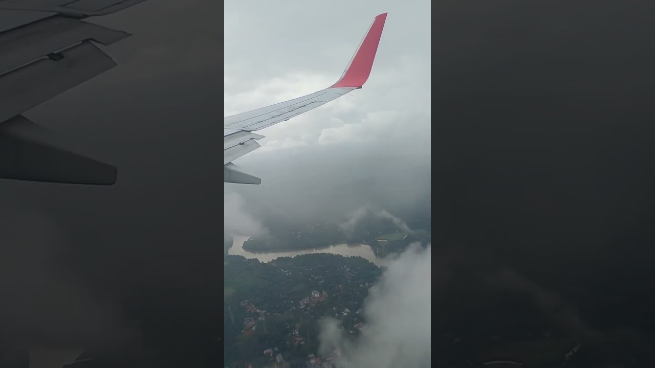 Landing at Kannur airport