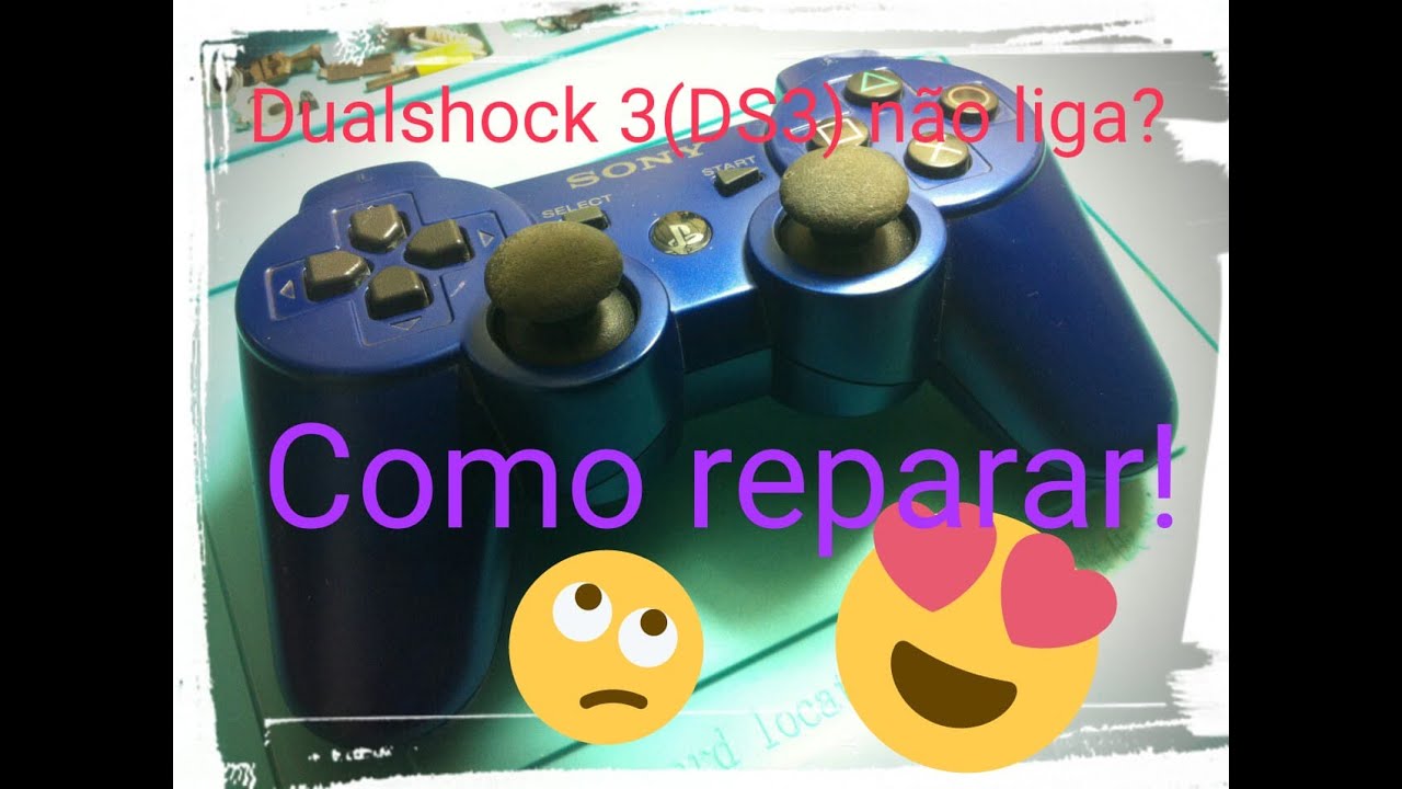 CONTROLE PS3 (DS3) NÃO LIGA? COMO REPARAR!