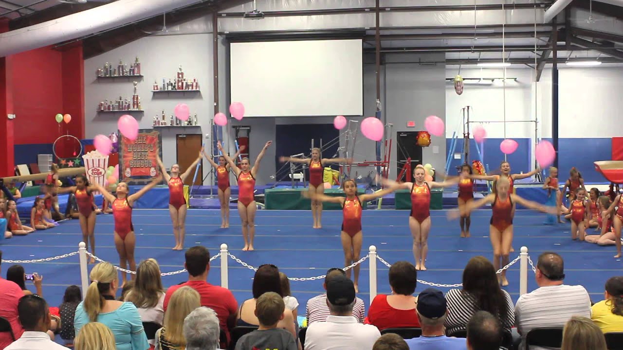 Texas Best Gymnastics Show: Circus Girl