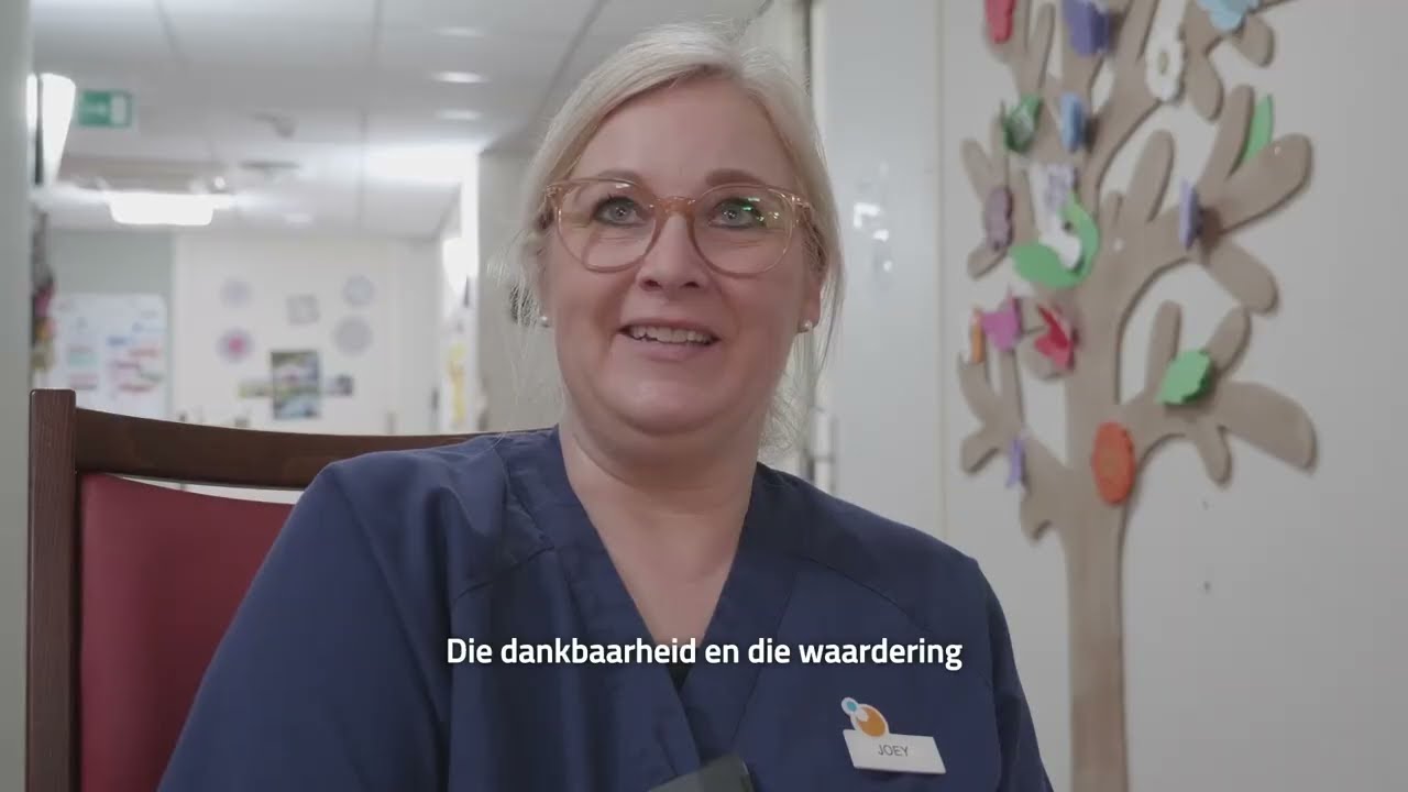 Joey over de bewoners waarmee ze werkt: Wat je ziet is wat je krijgt