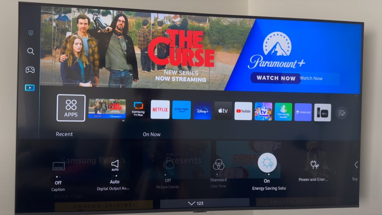 How to Turn On Energy Saving Solution on Samsung TV | Smart TV 2024