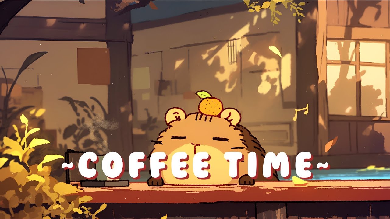 Capybara Chill Station - Calming Beats & Melodies ~ Peaceful Moments ~ 🦫 🎧 ✨