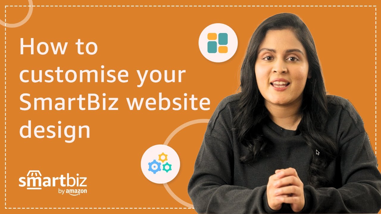 How to customize your SmartBiz website | Tutorial