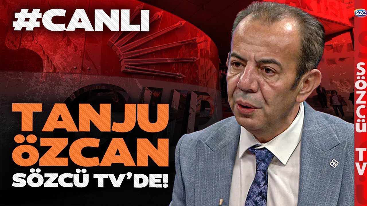 Bolu Belediye Başkanı Tanju Özcan'dan Sözcü Tv'ye Özel Açıklamalar!
