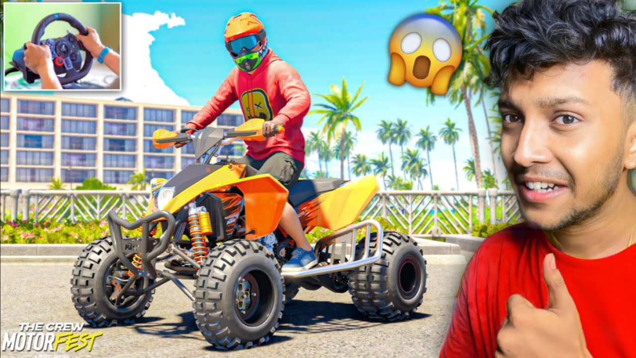 BOUGHT THIS KTM QUAD STUNT BIKE! 🔥 The Crew Motorfest | LOGITECH G29