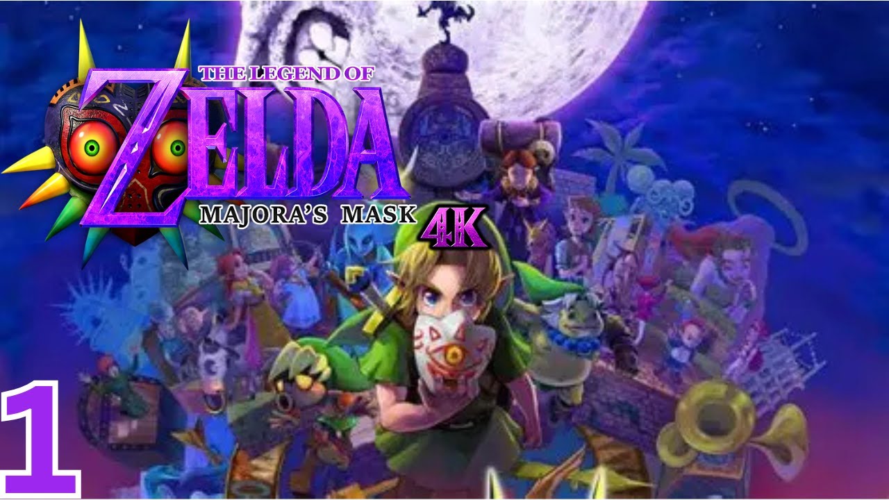 The Legend Of Zelda Majoras Mask (4K) #01 Ein Neues düsteres Abenteuer in 4K ⚔️🎭