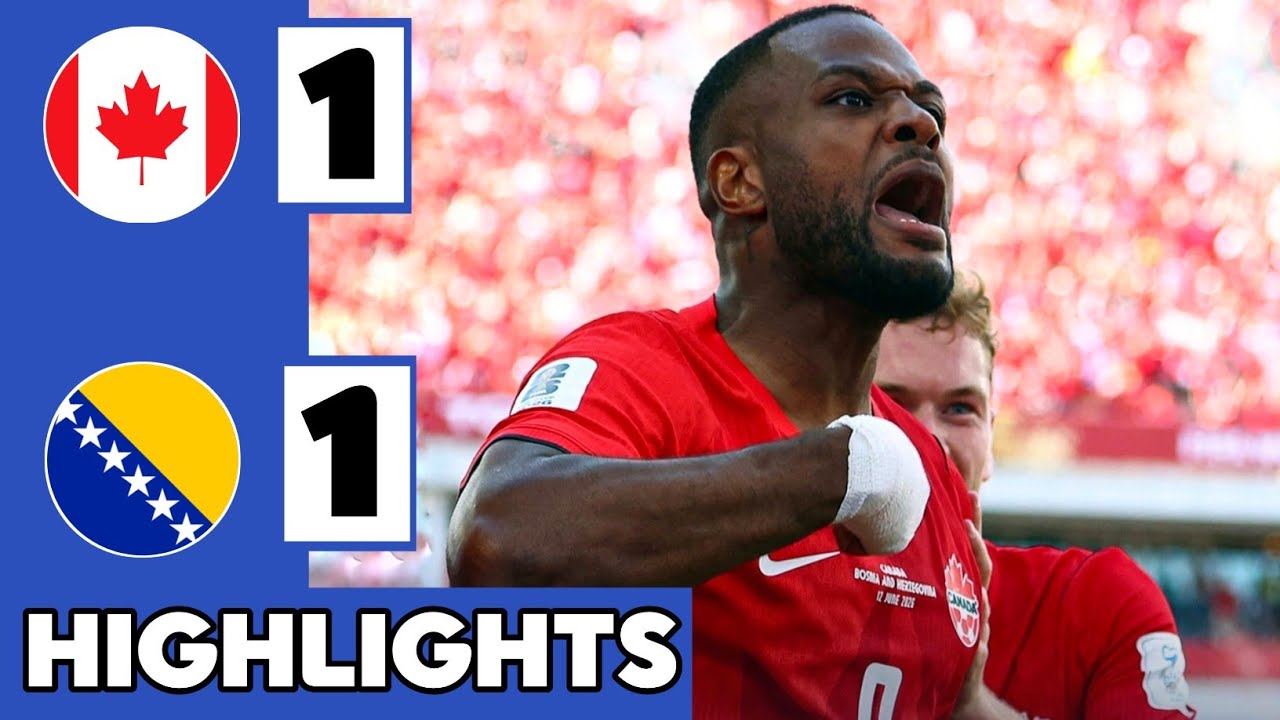 🚨Canada vs Bosnia & Herzegovina (1&ndash;1) Extended HIGHLIGHTS | FIFA World Cup 2026.