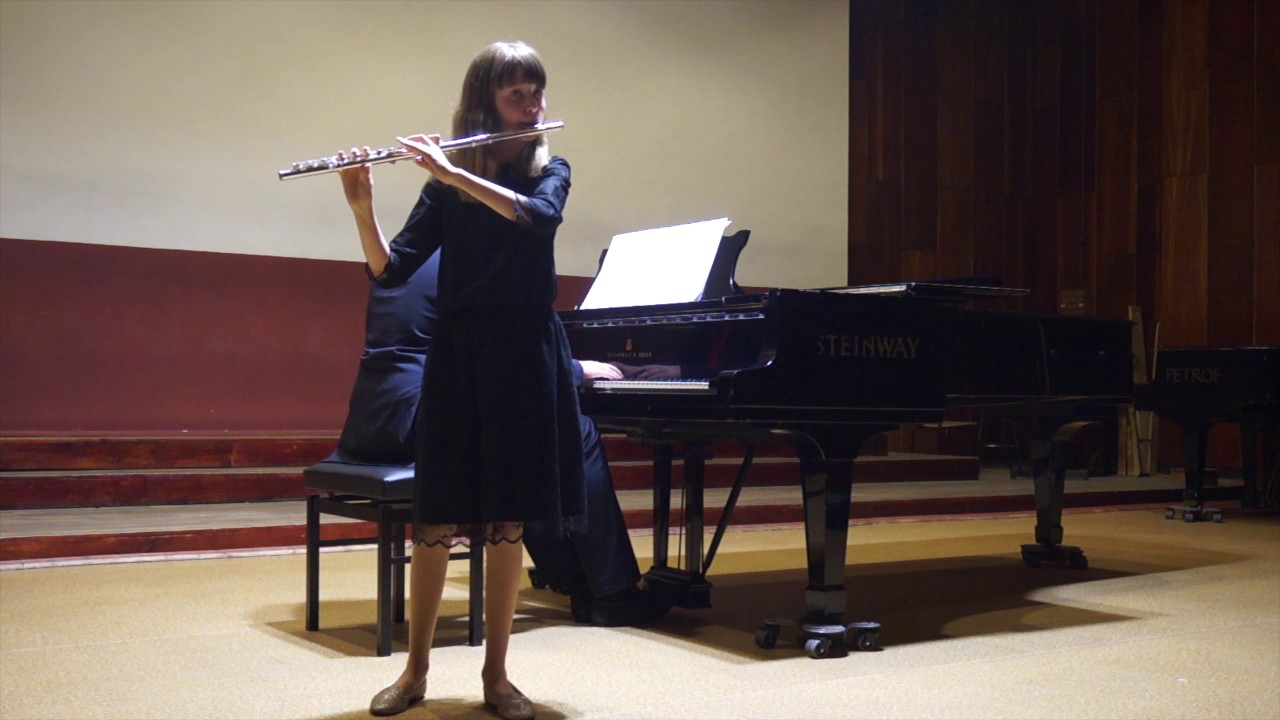 Nina Podkościelna(flute)/ Eric Ledeuil (Sonatine polonaise) I Romantica, II Polka et Polonaise