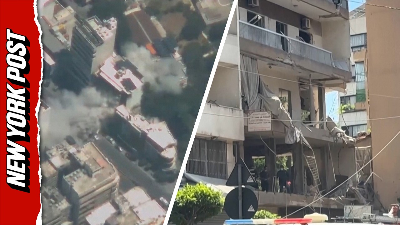 DEADLY Israeli Strike Hits Beirut