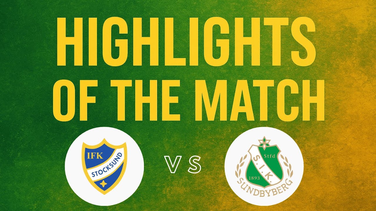 🏆 IFK Stocksund vs Sundbybergs IK | P13 Sv&aring;r Highlights | 26 Oct 2025