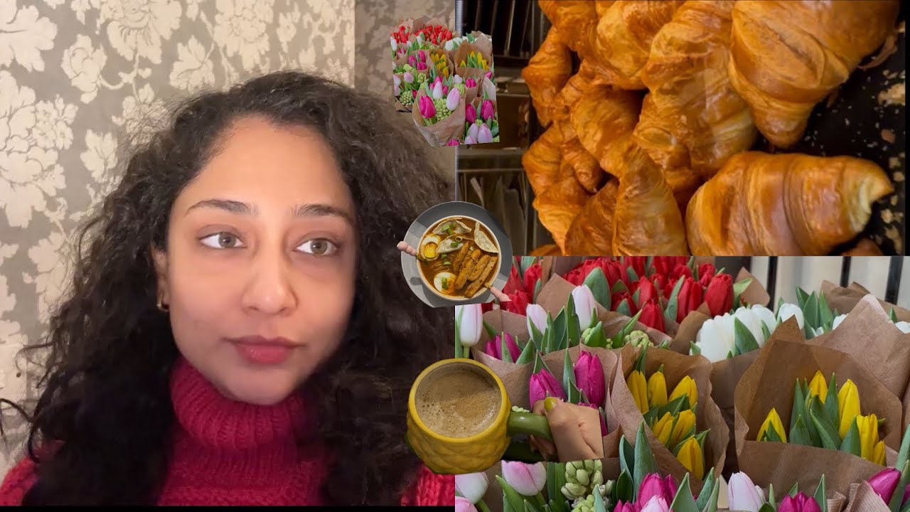 Watch the tulips bloom, and reset in February with me connecting with fav food #fyp #trending #fypシ 