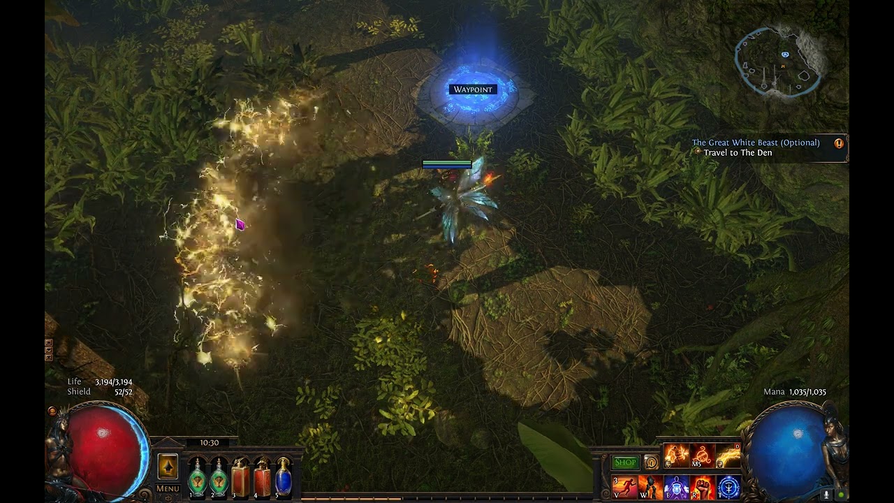 PoE - Testing AoE and Duration on Wave of Conviction